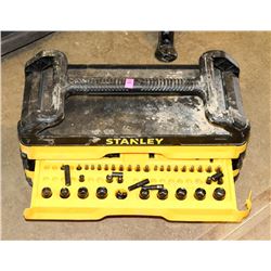 POLICE SEIZURE STANLEY TOOLBOX WITH CONTENTS