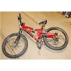 POLICE SEIZURE! SCHWINN BLACK LINE DARK RED BIKE