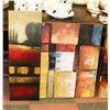 Image 1 : LOT OF 2 STRETCHED CANVAS SHOWHOME ARTWORK