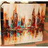 Image 1 : STRETCHED CANVAS CITY SHOWHOME ARTWORK