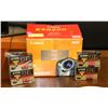 Image 1 : CANON ES8200V VIDEO CAMCORDER AND 4 TRACKS.