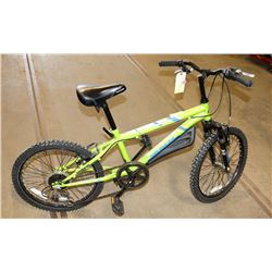 POLICE SEIZURE NAKAMURA INVY GREEN AND BLUE BIKE.