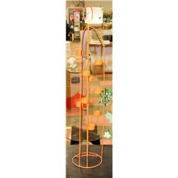 ORANGE SHOWHOME CANDLE HOLDER - HOLDS UP TO 9