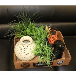 FLAT OF ASSORTED SHOWHOME DECOR