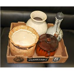 FLAT OF ASSORTED SHOWHOME DECOR