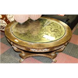 ROUND COFFEE TABLE GLASS INSERT
