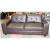 Image 1 : DARK GREY LEATHERETTE LOVE SEAT