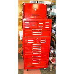 MASTERCRAFT 24 DRAWER ROLLING TOOL CABINET WITH