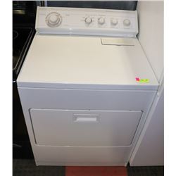 WHIRLPOOL TOPLOAD DRYER