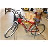 Image 1 : POLICE SEIZURE NORCO RED BIKE WITH ORANGE BELL AND