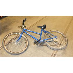 POLICE SEIZURE MOUNTAIN TRAIL CANYON BLUE BIKE
