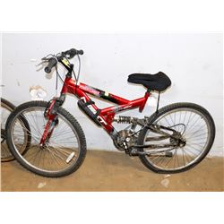 POLICE SEIZURE NEXT POWERCLIMBER RED BIKE