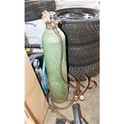 POLICE SEIZURE WELDING TORCH AND TANK