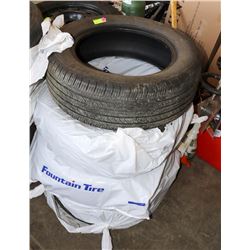 POLICE SEIZURE LOT OF 4 MICHELIN 235/60R17 TIRES
