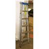 Image 1 : 6 FOOT ALUMINUM STEP LADDER