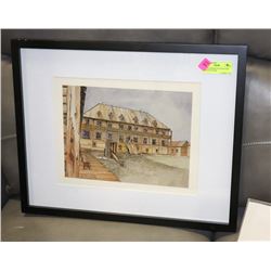 FRAMED MERIDETH EVANS FORT EDMONTON