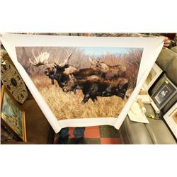 GICLEE ON CANVAS "SOME GUYS HAVE  ALL THE LUCK"