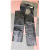 Image 1 : LEATHER RIDING CHAPS SIZE 30