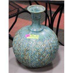 15" OCEAN BLUE SHOW HOME VASE