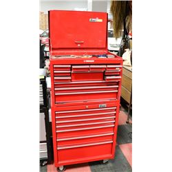 BEACH 19 DRAWER ROLLING TOOL CABINET WITH TOOLS
