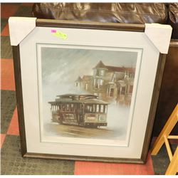 JOHN KELLY FRAMED PRINT HANDSIGNED "DAWN"