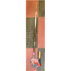 LOT OF TWO 36" WOOD CLAMPS