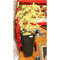 SHOWHOME 20"H PLANTER WITH ORNAMENTAL FLOWERS