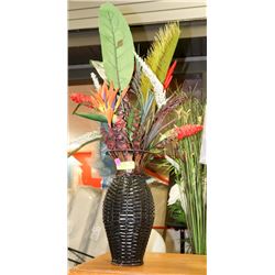 SHOWHOME VASE WITH PLANT ARRANGEMENT