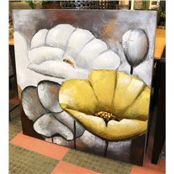 LARGE SHOWHOME CANVAS WALLART 39.5"X39.5".