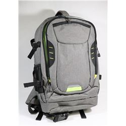 GREY AND GREEN CAMERA BAG