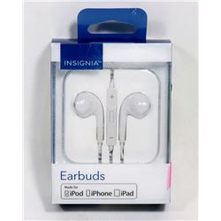 NEW INSIGNIA IPHONE IPAD EARBUDS