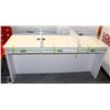 Image 1 : 3 SECTION WORK STATION. 68 X 22 X 30