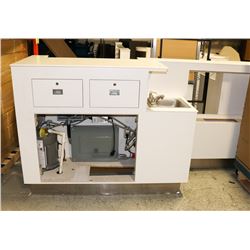 STORE COUNTER & DISPLAY UNIT WITH SINK.