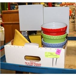 FLAT OF ASSORTED SHOWHOME DECOR