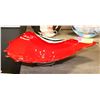 Image 1 : LARGE RED WHITE AND BLACK DISPLAY DISH