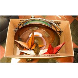 FLAT OF ASSORTED SHOWHOME DECOR