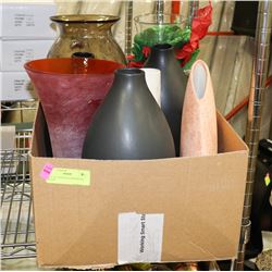 FLAT OF ASSORTED SHOWHOME DECOR