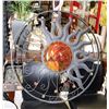 Image 1 : SHOWHOME SUN WALL ART 34.5" DIAMETER