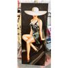Image 1 : LARGE CANVAS WOMAN WALL ART 24" X 60"