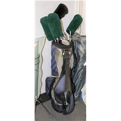 KING GOLF CLUBS WITH BAG.