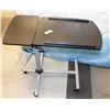 Image 1 : ADJUSTABLE TV/COMPUTER TABLE ON WHEELS