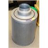 Image 1 : LARGE 20" CAN CARBON FILTER TAKES 6" AND 8" PIPE
