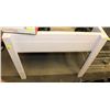 Image 1 : WHITE RAISED PLANTER 27" X 36" X 33"