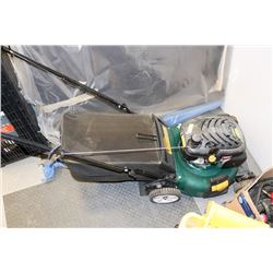 YARDWORKS LAWN MOWER, REAR BAGGER
