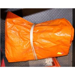 LARGE ORANGE TARP
