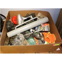 BOX OF GARAGE MISCELLANEOUS