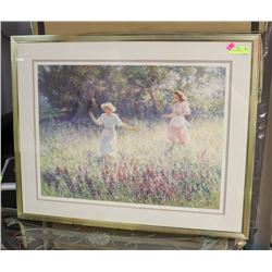 2 GIRLS IN FIELD PICTURE