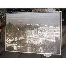 PARIS AT NIGHT CANVAS PRINT, 55 X 40
