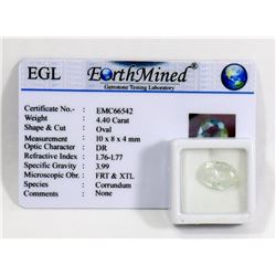 #15-NATURAL YELLOW SAPPHIRE 4.40 CT