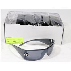 BOX OF CHANEL STYLE DESIGNER GREY SUNGLASSES